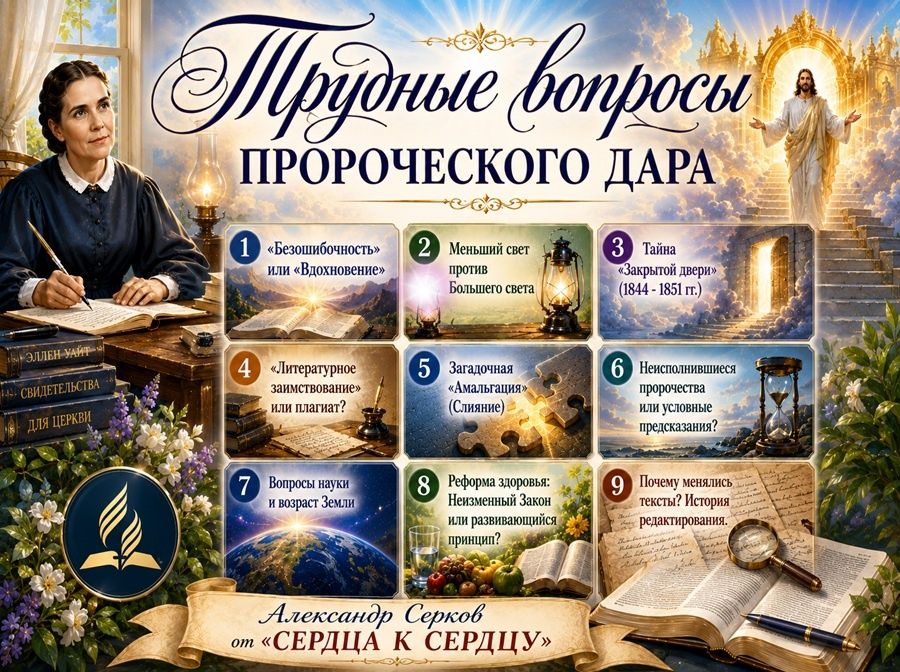 2 тема серии: "Трудные вопросы пророческого дара"