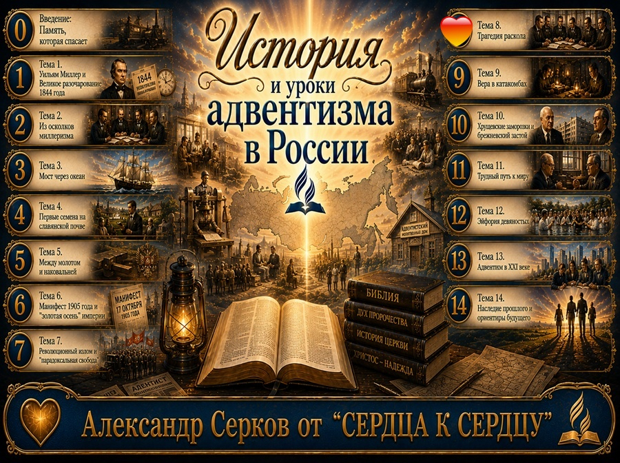 8 тема из серии: "История адвентизма в России"