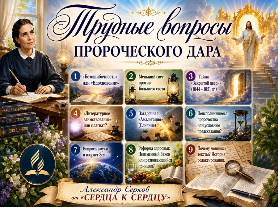 4 тема из серии: "Трудные вопросы пророческого дара"