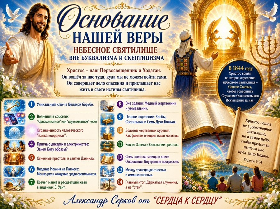 3 тема из серии: "Основание нашей веры"