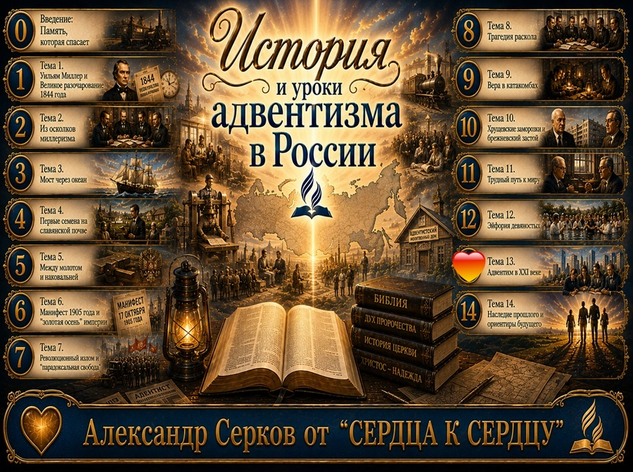 13 тема из серии: "История Адвентизма в России"