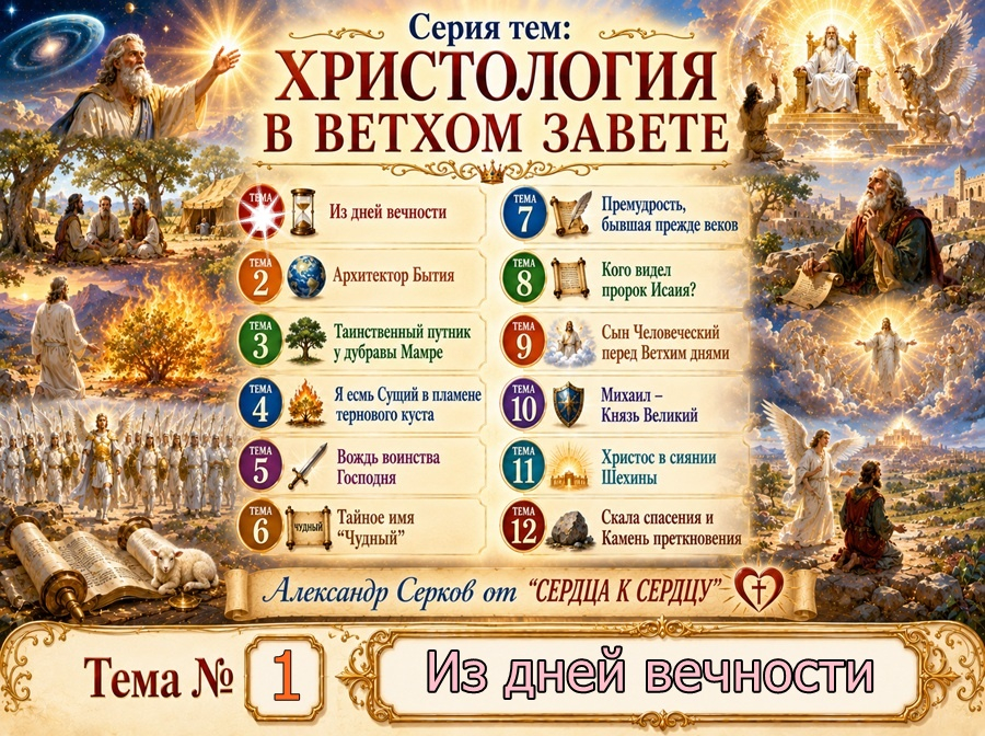 1 тема из серии: "Христология в Ветхом Завете"