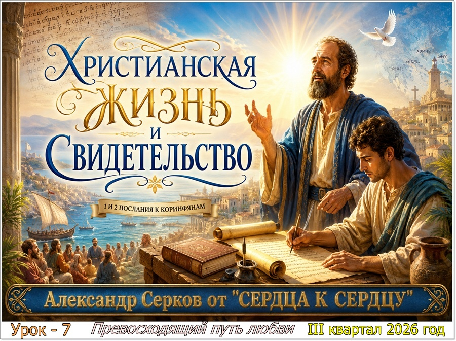 7 урок субботней школы. III квартал 2026 год