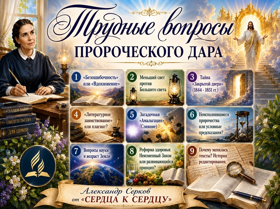 5 тема из цикла: "Трудные вопросы пророческого дара".