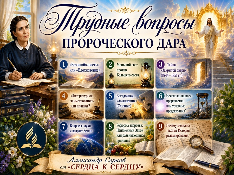 6 тема из цикла: "Трудные вопросы пророческого дара"
