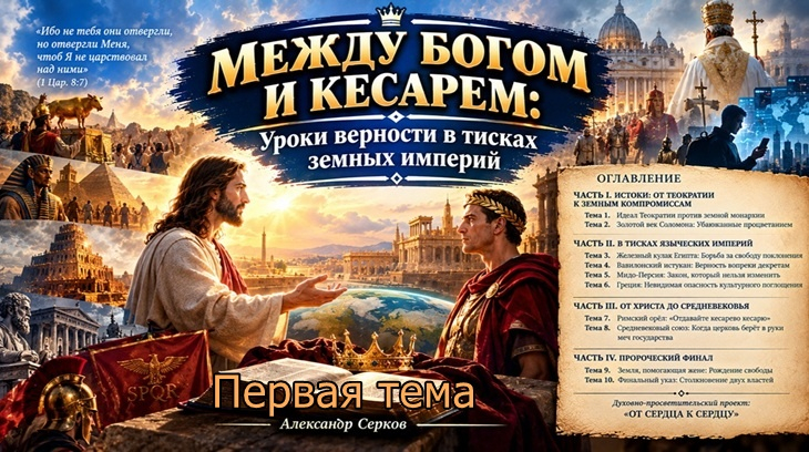 Между Богом и кесарем. Тема 1