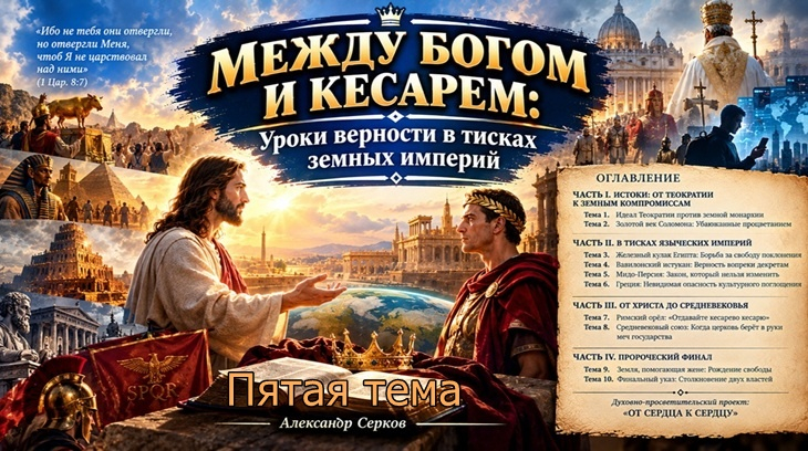Между Богом и кесарем. Тема 5